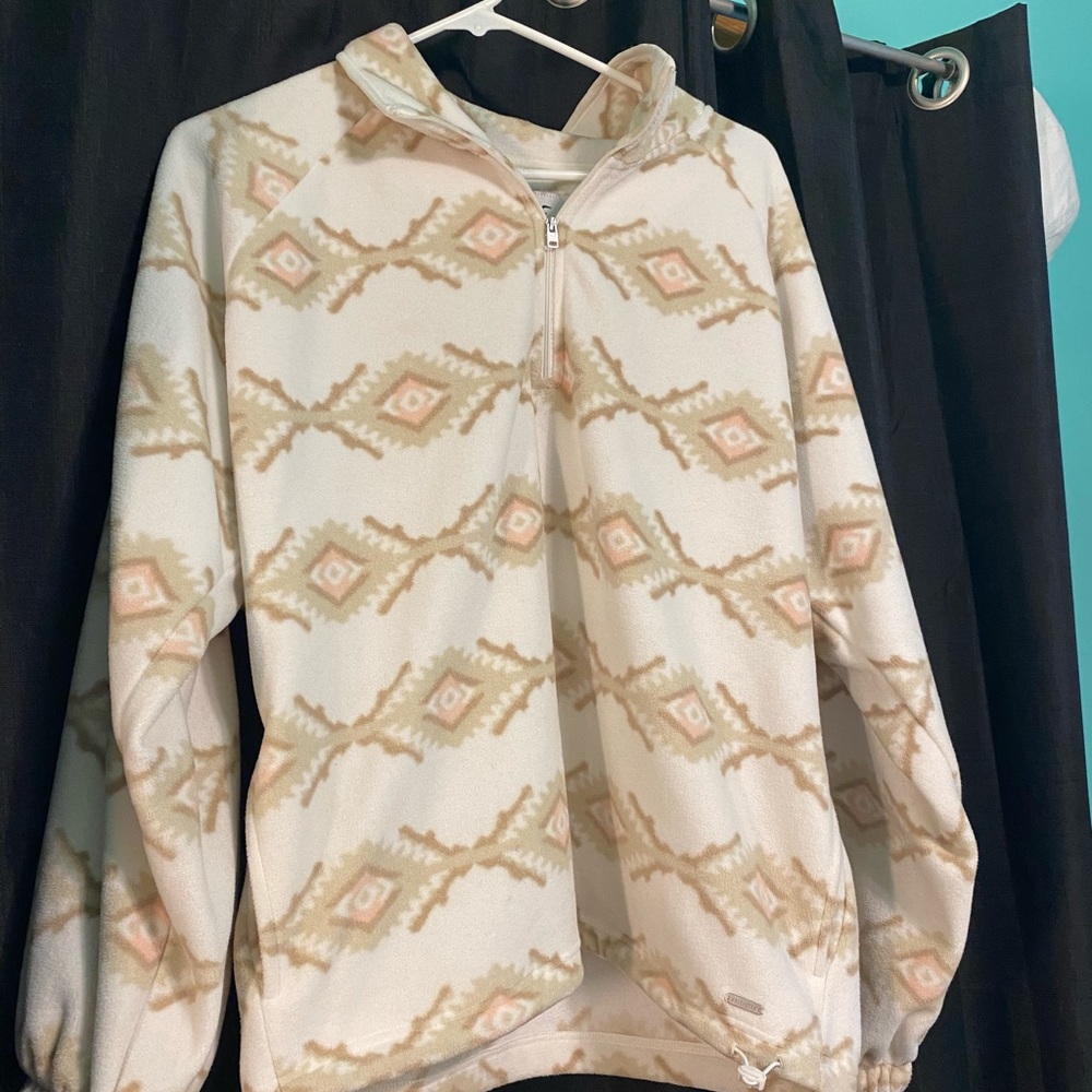 Quarter zip Hollister pull over.